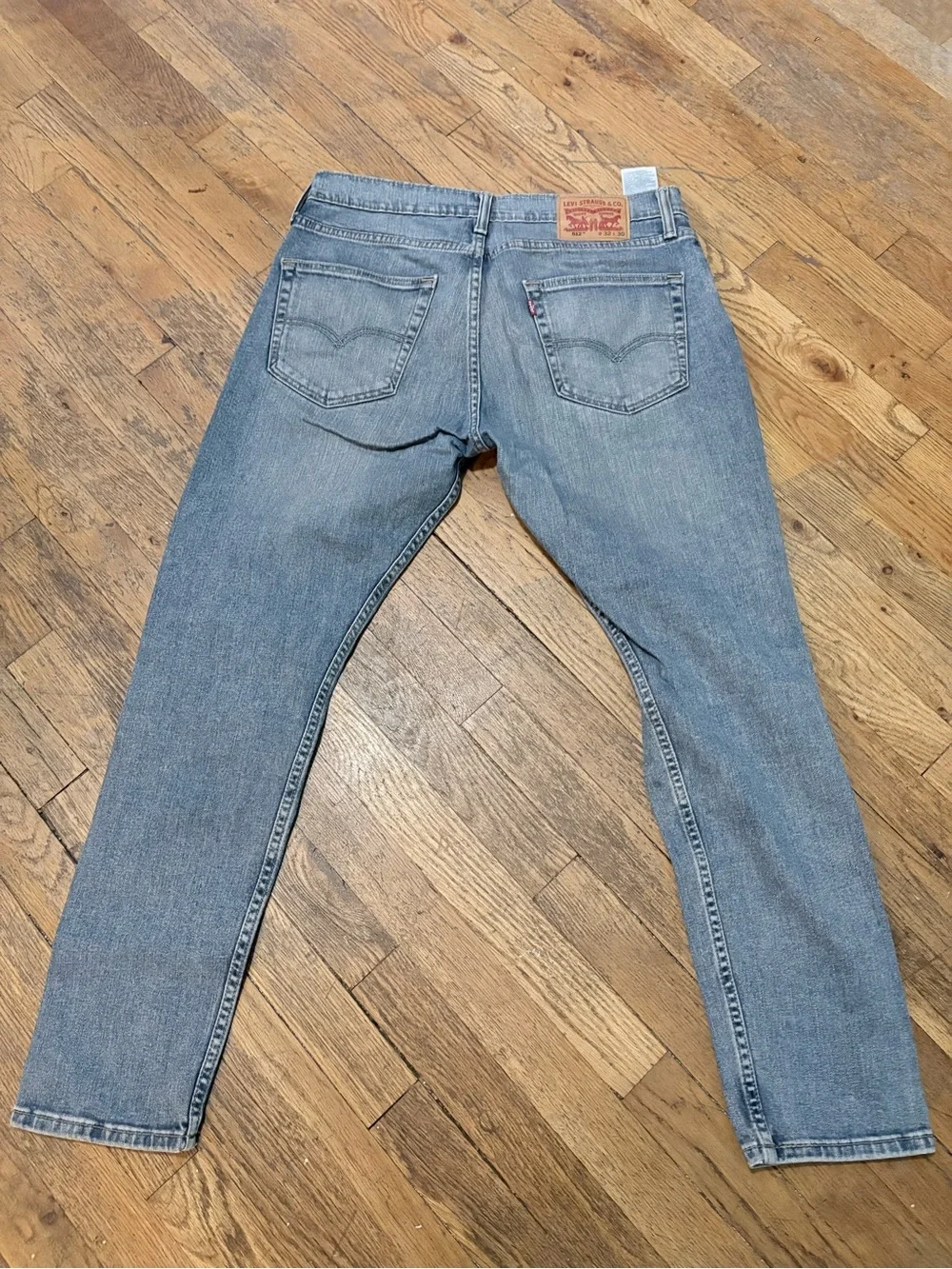 Levi's Slim Straight Faded Blue Jeans